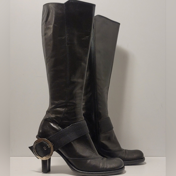 Moving Sale! Made in Italy Rare Leather Boots, Size 39 - Picture 10 of 16